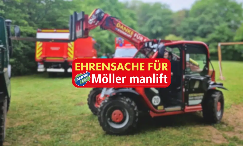 Engagement von Möller manlift der Initiative Ehrensache von SYSTEM LIFT